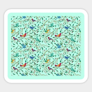 Birds of paradise Sticker